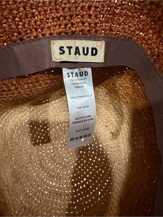 Staud Meyers ombré raffia bucket hat main image 5